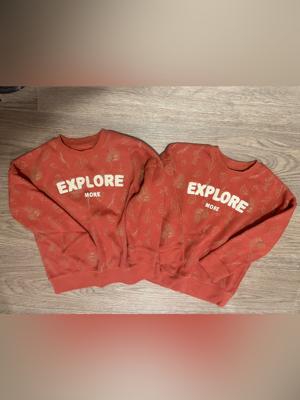 TWIN BUNDLE! Size 4T - Set of 2 Okie Dokie Explore More Sweatshirts